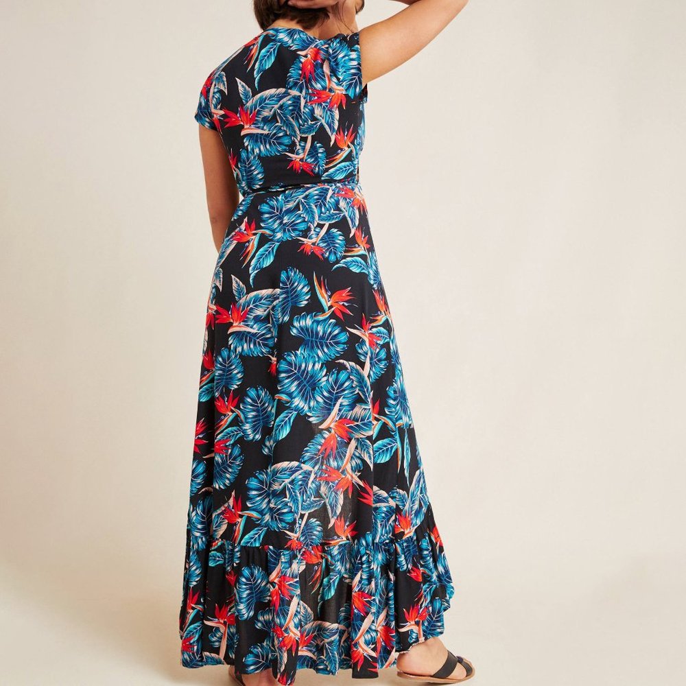 Anthropologie Ibiza Wrapped Maxi Dress - Picture 2 of 6